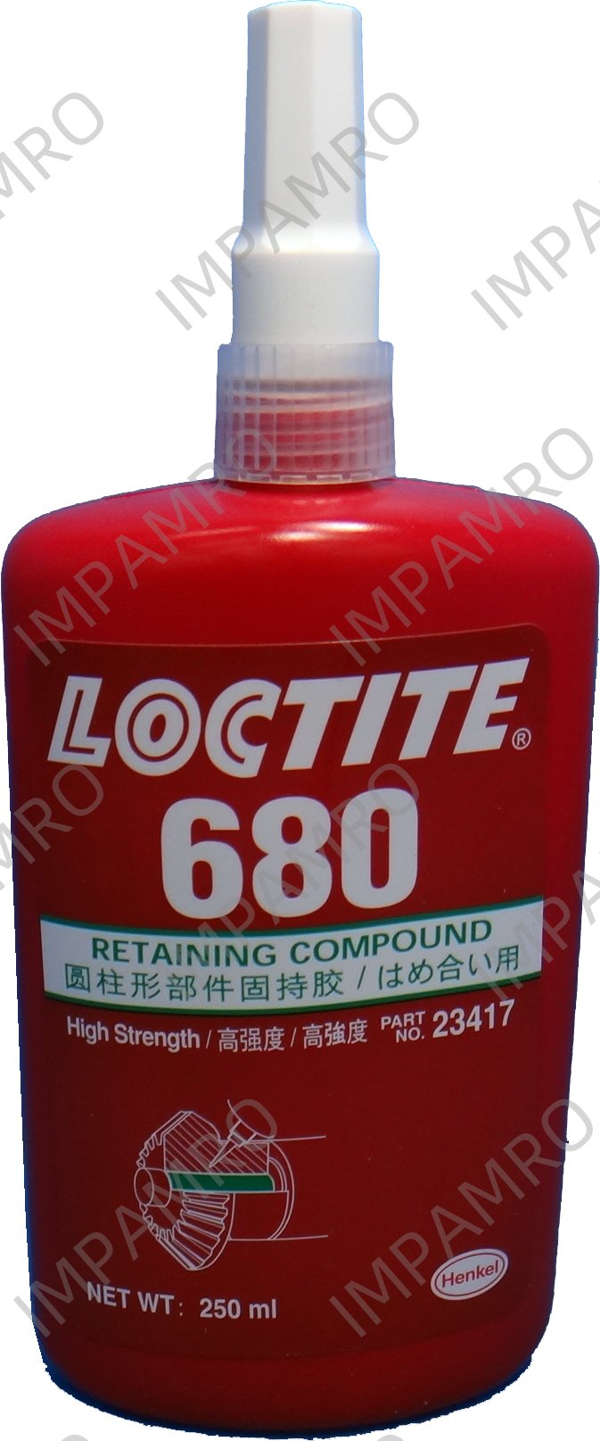 812831 RETAINING COMPOUND LOCTITE 680, SLIP FIT/HIGH STRENGTH 50ML