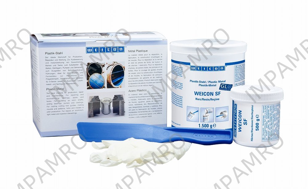 812932 WEICON PLASTIC METAL SF 2KG