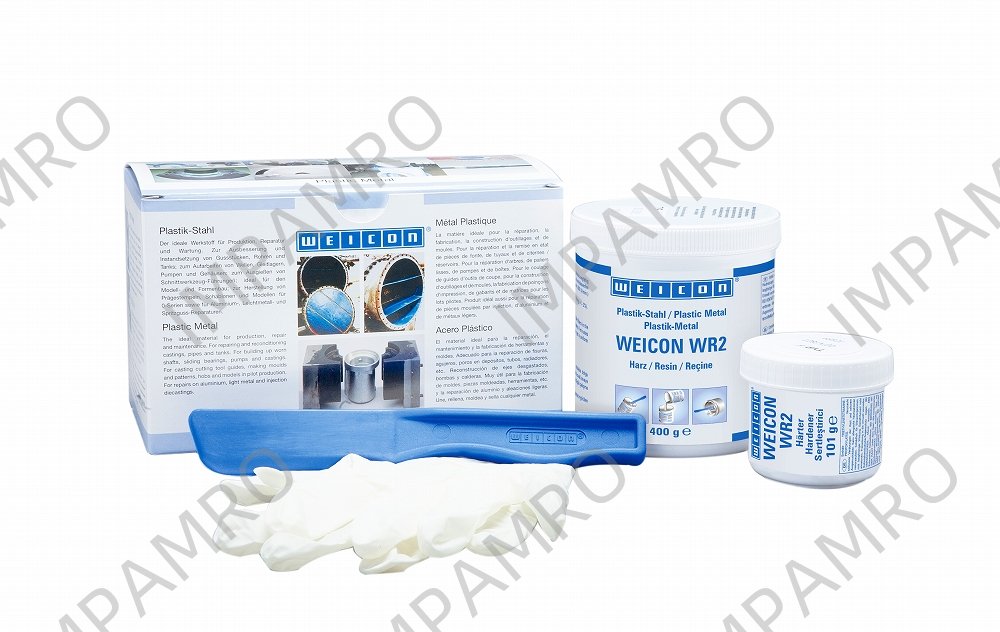 812949 MINERAL FILLED PUTTY WEICON, WR2 WEAR RESISTANT 0.5KG