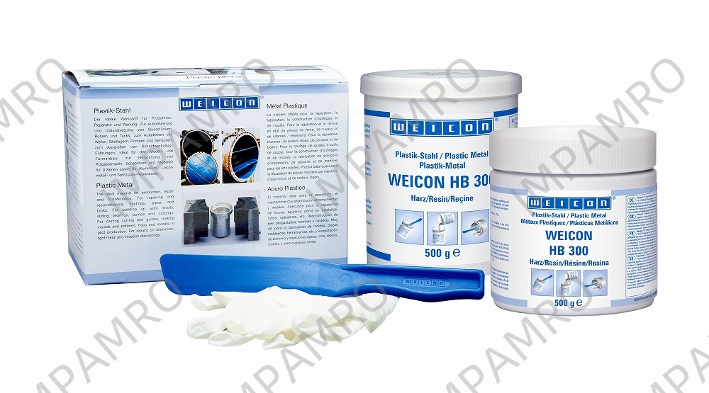 812951 WEICON PLASTIC METAL HB 300, 1KG
