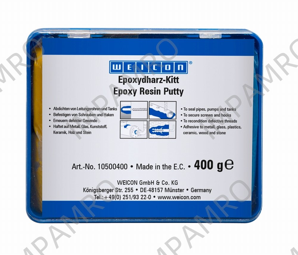 812953 MINERAL FILLED PUTTY KNEADABLE, EPOXY RESIN PUTTY 0.4KG