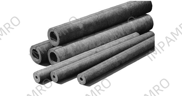 813808 PIPE HEAT INSULATION ROCK WOOL, THICK20MM 80A X 1000MM