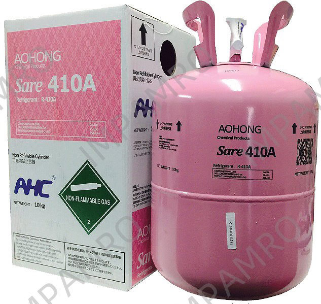 CYLINDER REFRIGERANT R-404A, NON-REFILLABLE CAPACITY 10KGS