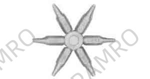 SPARE NOZZLE NO.50, FOR NO.3 GAS WELDING TORCH