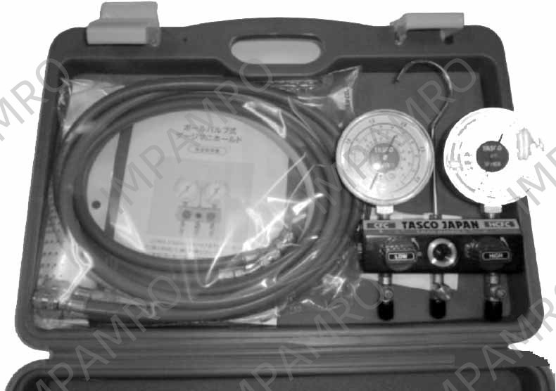 MANIFOLD GAUGE REFRIG GAS 1/4, FOR R-22