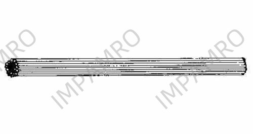 GAS WELDING ROD CAST IRON, 5.0MM DIAM