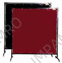 SCREEN WELDING WITH FRAME, 180X180CM ORANGE