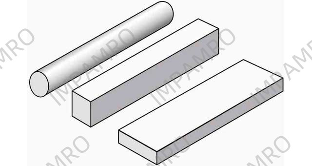 CHALK WELDER SQUARE BAR, 100'S
