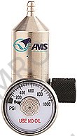 REGULATOR FIXED FLOW F/SPANGAS, FLOW RATE 0.3LTR/MIN