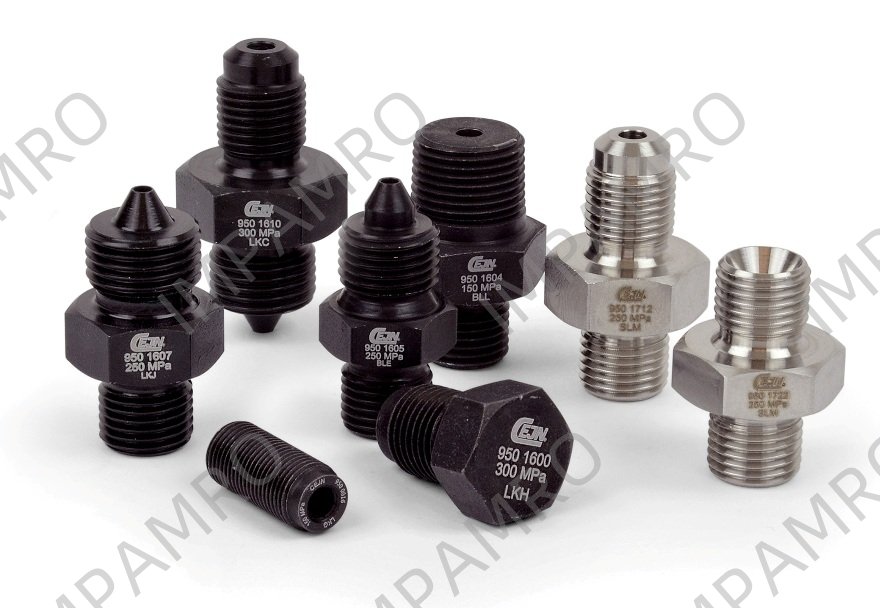 ADAPTER ELBOW 250MPA G1/4, 120DEG INTERNAL&EXTERNAL CONE