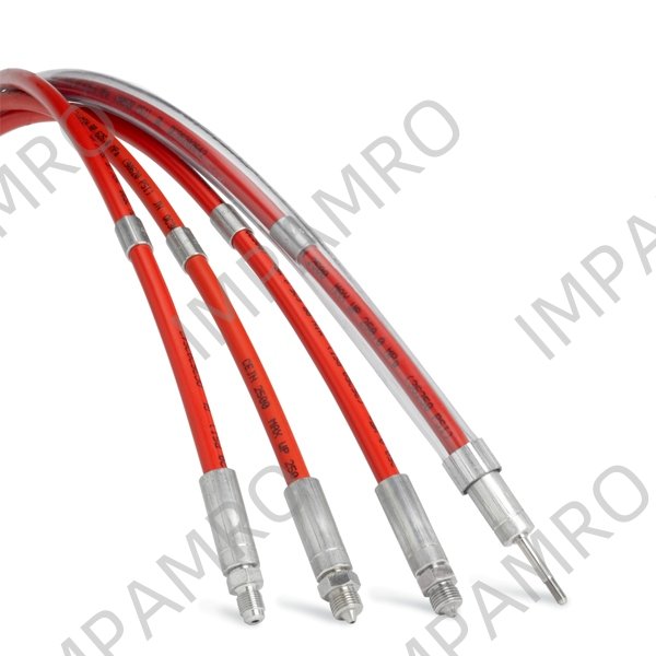 HOSE ULTRA HIGH PRESSURE, 6 SPIRAL LAYER W/WIRE 2500BAR
