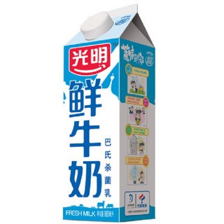 001716 - 低脂牛奶（巴氏杀菌，1升）