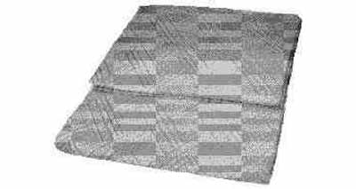 BED SPREAD COTTON WHITE 1500X2400MM