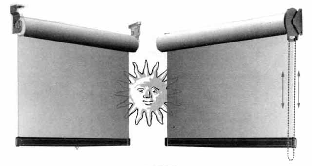 SOLAR SHADE CLUTCH SPRINGLESS, ROLLER TYPE W/FURTHER DETAIL