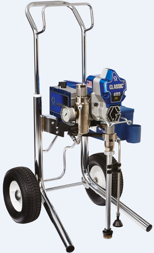 ELECTRIC AIRLESS PAINT SPRAY, MULTI CORD VERSION 220V, ST MAX 395 STAND, GRACO