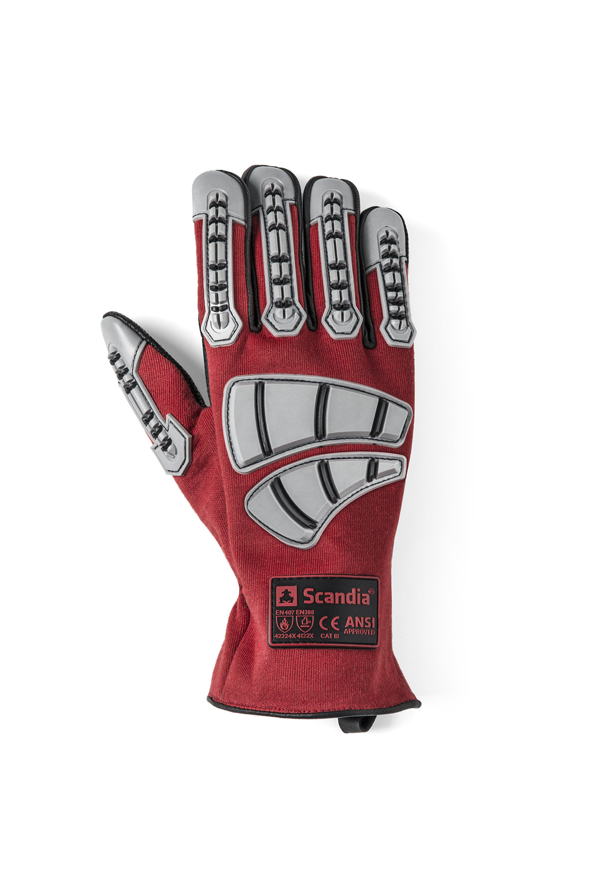 GLOVES IMPACT PROTECTION FLAME, RESISTANT SIZE L