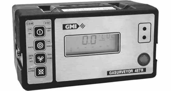 330586 - 复合式气体检测仪GMI便携式GASURVEYOR 487R