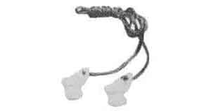 331157 - 耳塞 硅胶材质 带绳 适用于高频噪音