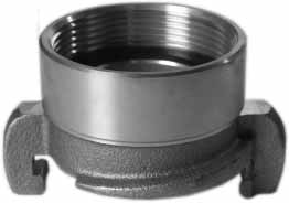 333203 - 铜制过渡接头 NS型，2英寸 法兰端 68mm 内螺纹 BSP