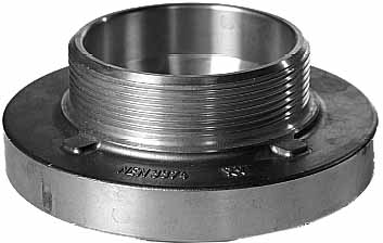 333415 - 黄铜转换接头耦合器 Storz-B，带耳片 89MM 3" BSP 外螺纹