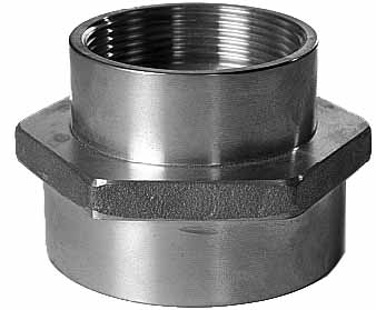 333494 - 异径黄铜内螺纹接头 SM915067，2-1/2"ANST 内螺纹 X BSP 内螺纹