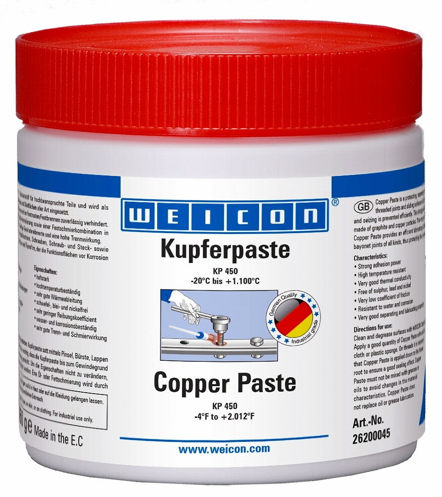 450889 - 铜基防卡死膏 WEICON，KP 450 450克