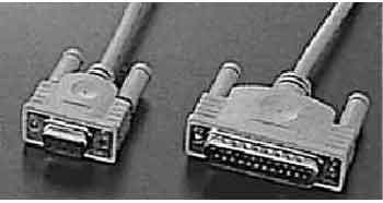 472799 - RS-232C数据线（NEC/EPSON），25针公头转25针公头，1.5米
