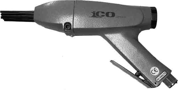 590536 - 气动针式凿子 ICO，手枪型 3500转/分钟 12200-23E