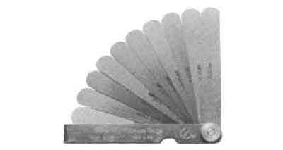 650561 - 厚度规 编号 #150A19，测量范围 0.03-1.0mm，长度 150mm