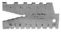 650624 - 方形螺纹切削规，30°，3-10mm 螺距