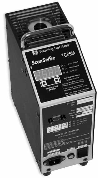 652513 - 温度校准器，30至650℃，SCANSENSE TC65M