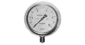 653010 - 压力表 BT型圆边，方柄 G3/8 75mm 0 - 1.0MPa