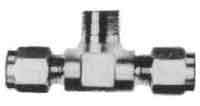 734362 - 不锈钢无扩口支路三通（公头），尺寸 6mm x PT1/4