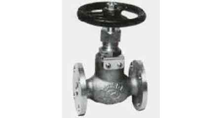 GLOBE VALVE BRONZE FLANGED-END, F7303 16KG-20MM