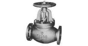 GLOBE VALVE CAST-IRON FLANGED, F7305 5KG-65MM