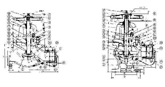 751757 - 角式软管阀 铸铁 螺纹式 ANSI-NFPA JMS7305 10KG-2-1/2英寸