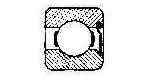 BALL BEARING SINGLE ROW, DEEP GROOVE NO.6210Z