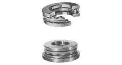 773504 - 单向推力球轴承，带平底座，型号 51103