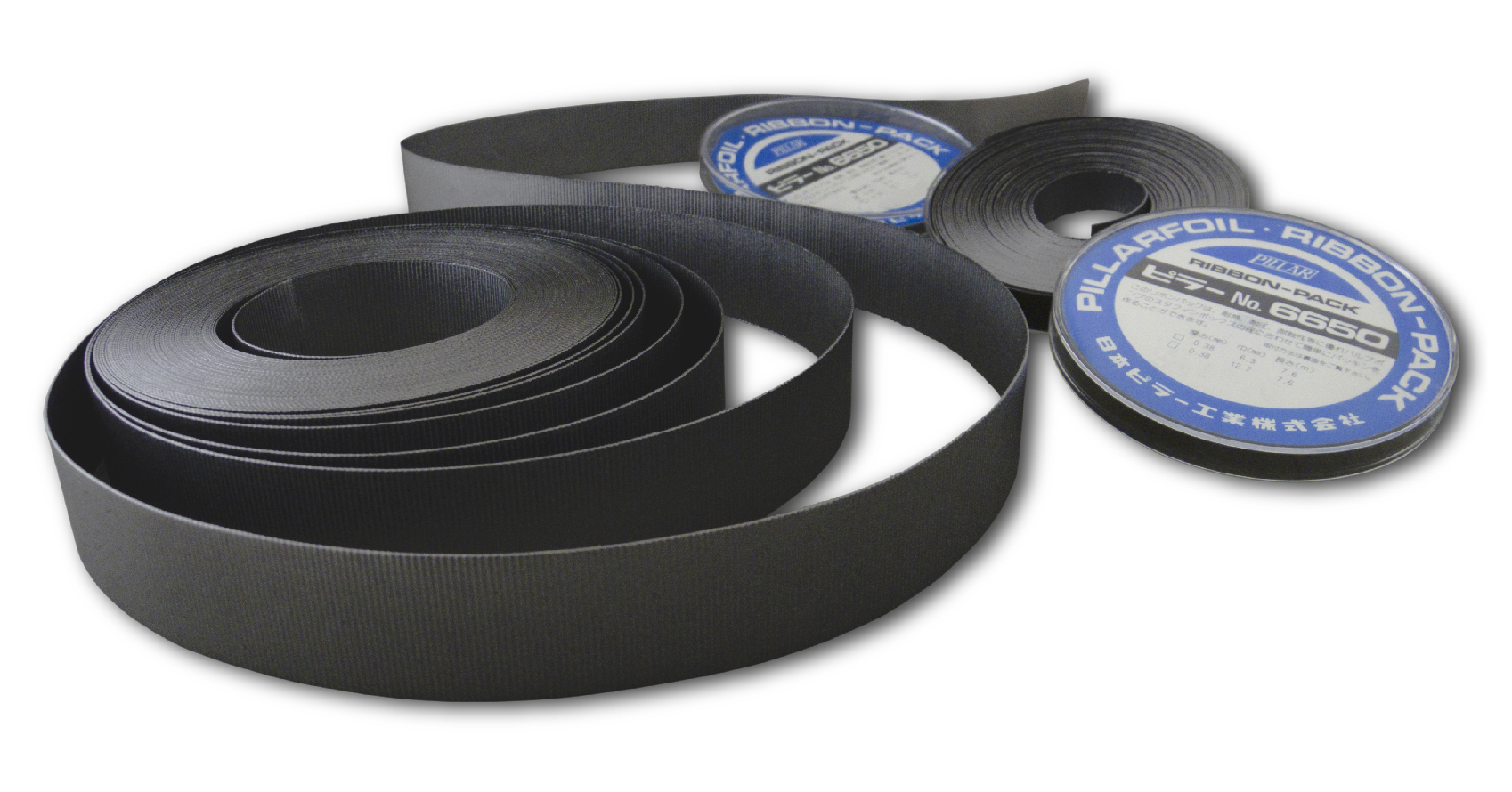 PACKING RIBBON ALL GRAPHITE, NO.6650 0.38X25.4MMX15.2MTR