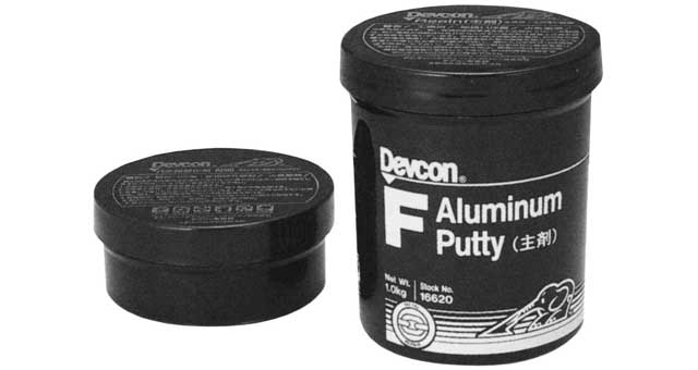 812266 - 铝质修补腻子 DEVCON F，1磅