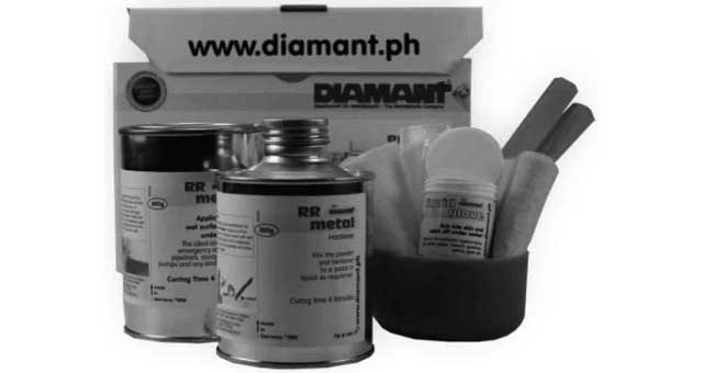 812398 - 应急修补腻子 DIAMANT PR金属工业装 1公斤