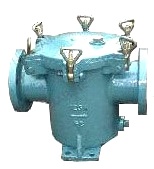 WATER FILTER CAN CASTING STEEL, NOM DIA 200MM FLANGE DIA 320MM
