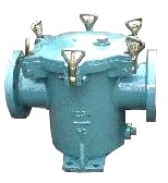 WATER FILTER CAN CASTING STEEL, NOM DIA 250MM FLANGE DIA 385MM