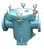 WATER FILTER CAN CASTING STEEL, NOM DIA 300MM FLANGE DIA 430MM