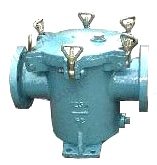WATER FILTER CAN CASTING STEEL, NOM DIA 400MM FLANGE DIA 540MM