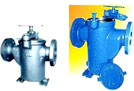 STRAINER DIN SINGLE CAST IRON, FLANGED PN10/16 #1096 50MM