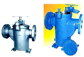 STRAINER DIN SINGLE CAST IRON, FLANGED PN10/16 #1096 150MM