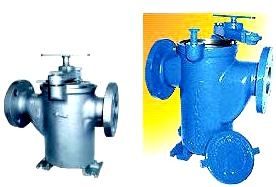 STRAINER DIN SINGLE CAST IRON, FLANGED PN10/16 #1096 200MM