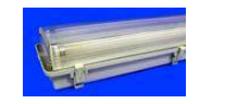 LED luminaire multipurpose with housing made of high quality steel plate powder coated white clear polycarbonate diffuser and B15d lampholder for emergency lamp