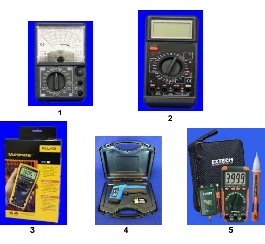 Measuring instruments - Electrical test kit